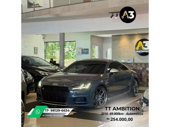 AUDI TT 2.0 TFSI COUPÉ AMBITION 2P GASOLINA S-TRONIC